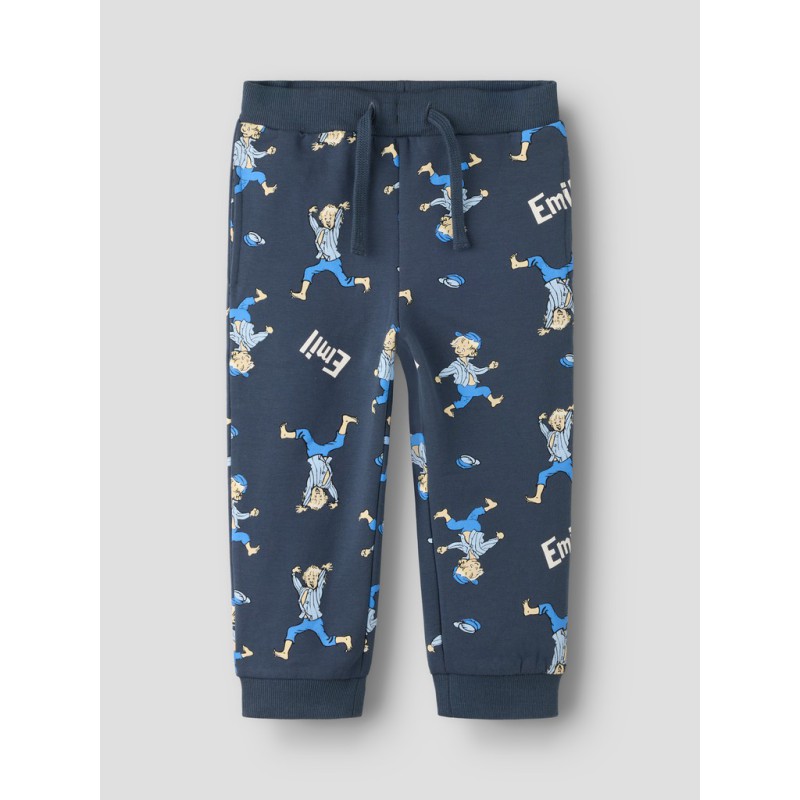 NAME IT MINI Emil sweat bukser - Ombre Blue