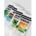 NAME IT KIDS Jakobsen Minecraft tennisstrømper 2 pak - Bright White