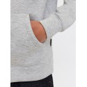 JACK & JONES JUNIOR Legacy sweat scuba hoodie - Light Grey Melange
