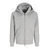 JACK & JONES JUNIOR Legacy sweat scuba hoodie - Light Grey Melange