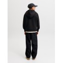 JACK & JONES JUNIOR Legacy sweat scuba hoodie - Sort