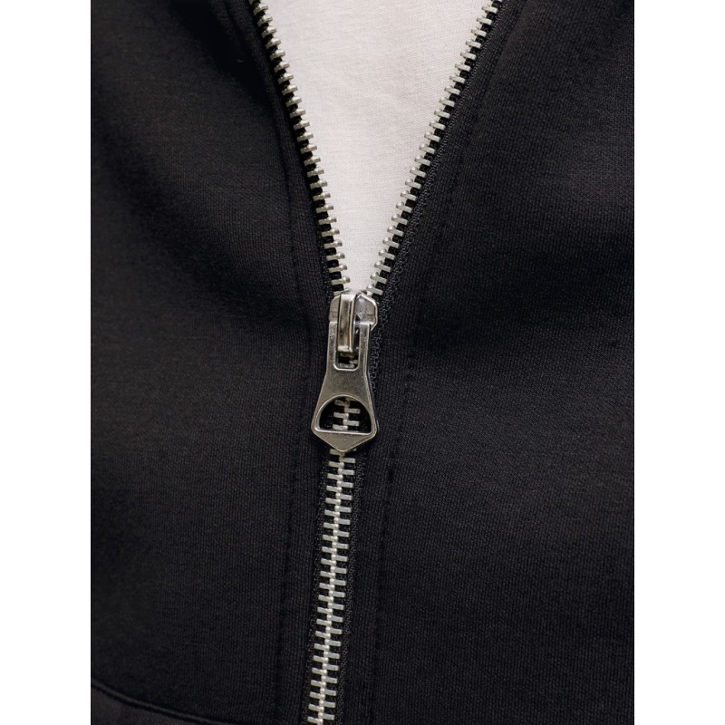 JACK & JONES JUNIOR Legacy sweat scuba hoodie - Sort