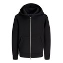 JACK & JONES JUNIOR Legacy sweat scuba hoodie - Sort