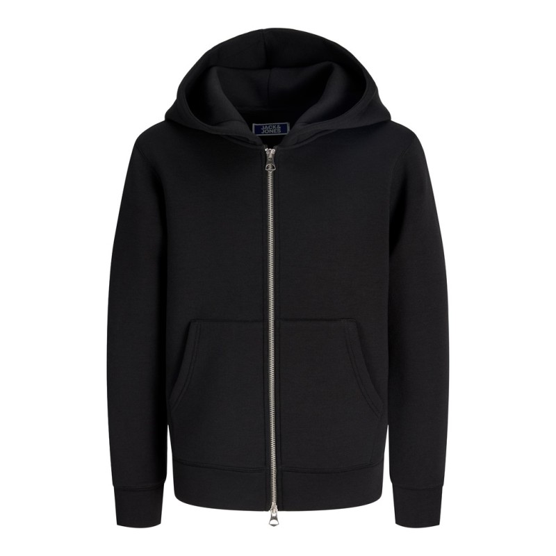 JACK & JONES JUNIOR Legacy sweat scuba hoodie - Sort