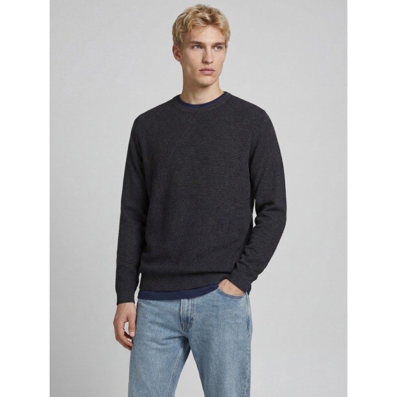 JACK & JONES Neo striktrøje - Dark Grey Melange