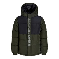 JACK & JONES JUNIOR speed Puffer - Rosin / BLACK BLOCKING
