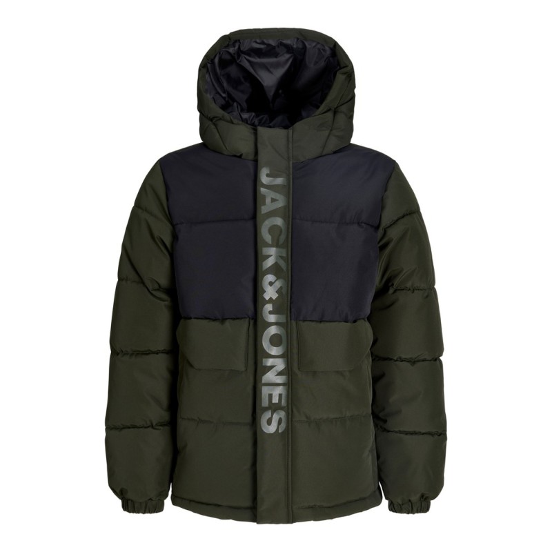 JACK & JONES JUNIOR speed Puffer - Rosin / BLACK BLOCKING