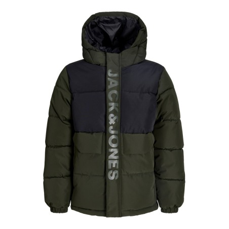 JACK & JONES JUNIOR speed Puffer - Rosin / BLACK BLOCKING