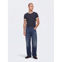 ONLY & SONS Willo T-shirt - Dark Navy / Antique white