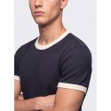 ONLY & SONS Willo T-shirt - Dark Navy / Antique white