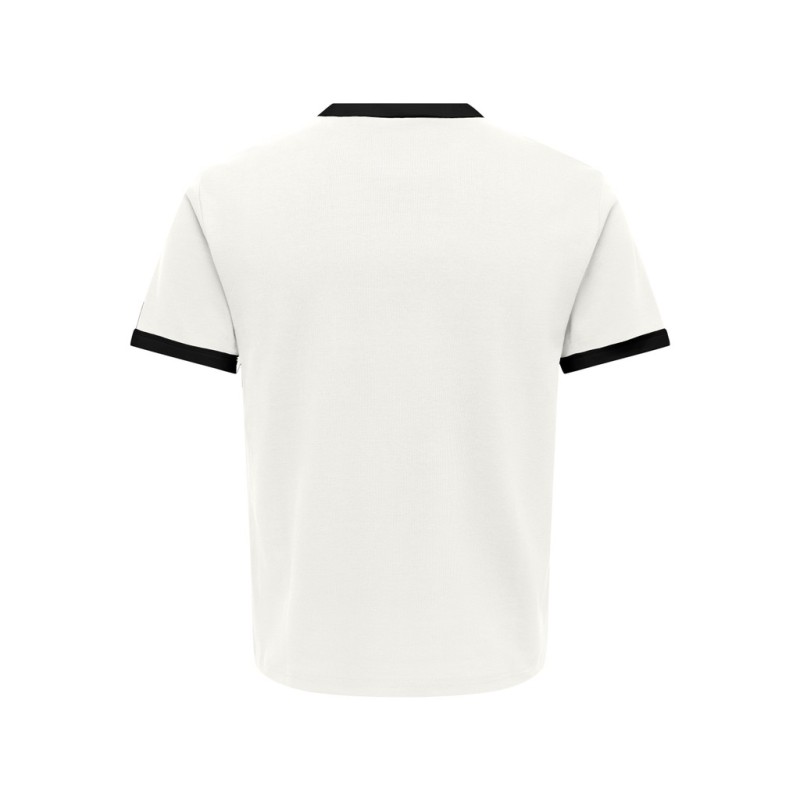 ONLY & SONS Willo T-shirt - Cloud Dancer / Black