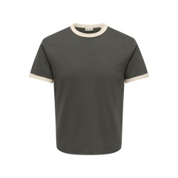 ONLY & SONS Willo T-shirt - Beluga / Antique white (