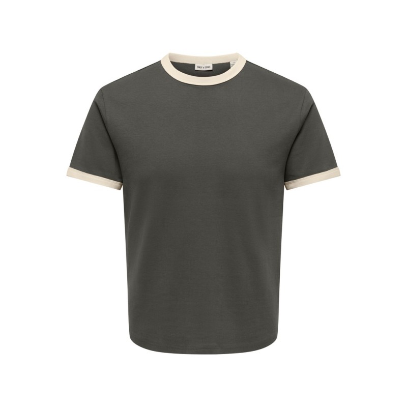 ONLY & SONS Willo T-shirt - Beluga / Antique white (