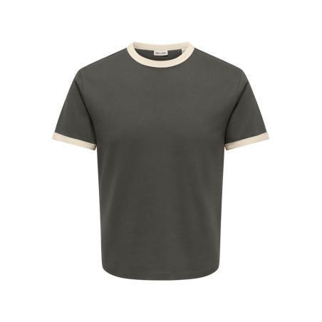 ONLY & SONS Willo T-shirt - Beluga / Antique white (
