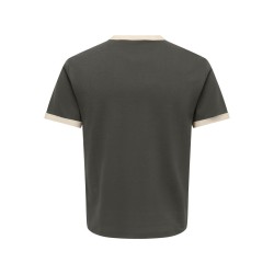 ONLY & SONS Willo T-shirt - Beluga / Antique white (