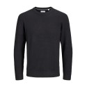 JACK & JONES PLUS Ryder striktrøje - Black