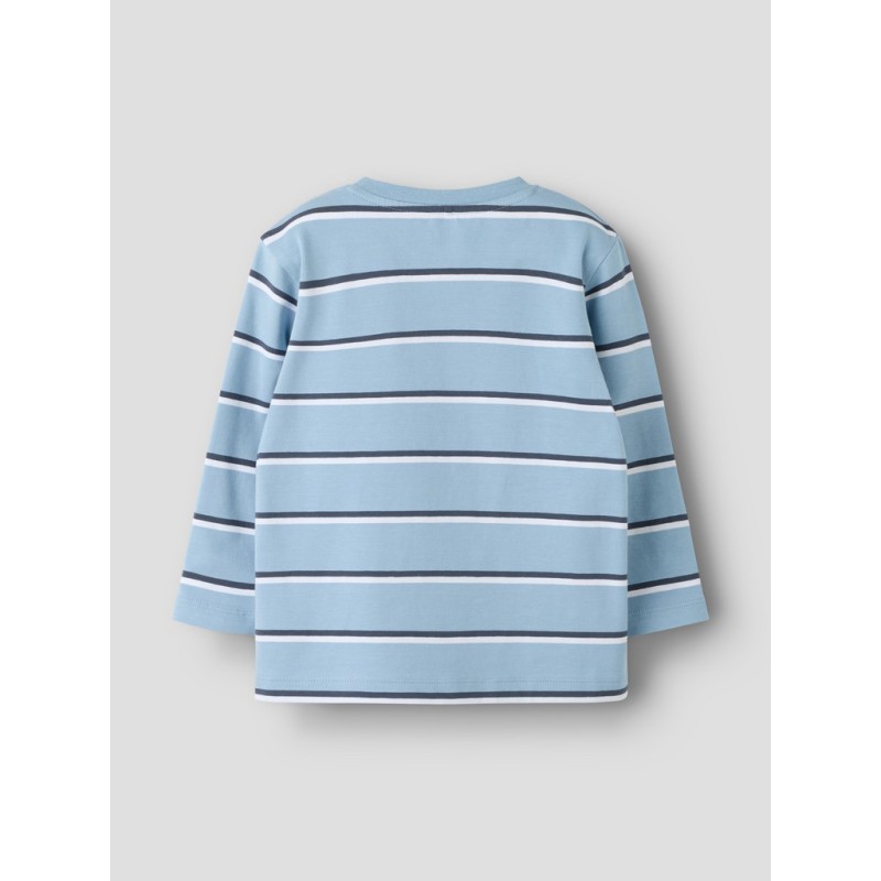 NAME IT MINI langærmet Emil bluse - Ashley Blue
