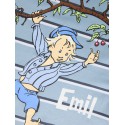 NAME IT MINI langærmet Emil bluse - Ashley Blue