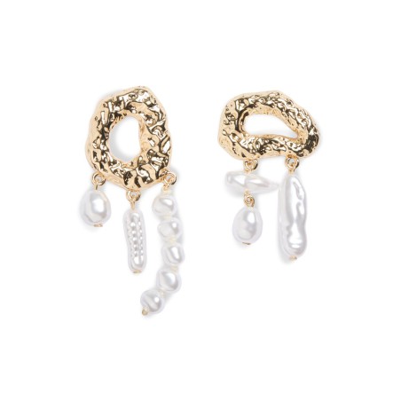 PIECES Adrianna øreringe bundle - Gold Colour / ST2