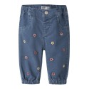 NAME IT BABY Rose broderede jeans 5321 - Soft Denim / EMB