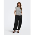 ONLY Simoni strikvest - Medium Grey Melange