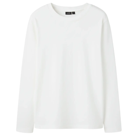 LMTD Nevollo langærmet bluse - Bright White
