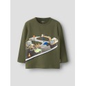 NAME IT MINI Nick bluse - Olive Night