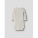 NAME IT BABY Olander langærmet body - Peyote Melange