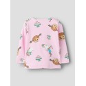 NAME IT MINI Soca Pippi langærmet bluse - Pirouette