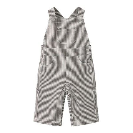 NAME IT BABY Nola loose fit overalls - White / Stribes / DELICIOSO