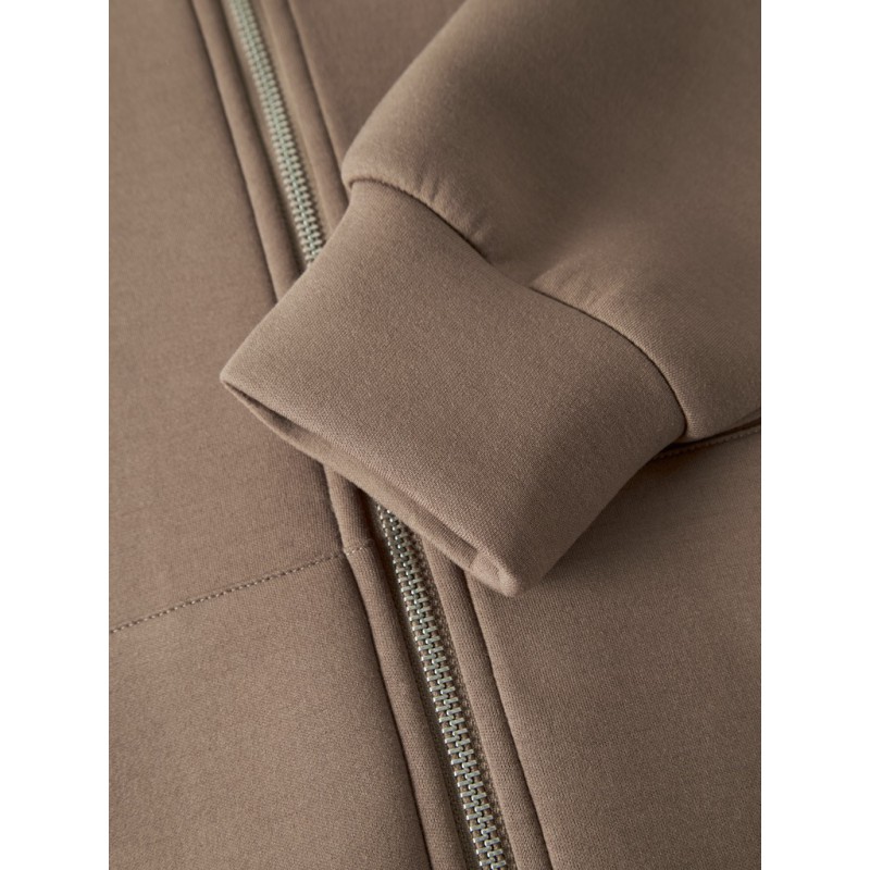 LMTD Halfa langærmet kort scuba cardigan - Pine Bark