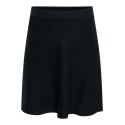 ONLY CARMAKOMA Skater mini nederdel - Black