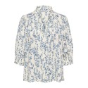 ONLY Raya bluse - Jet Stream / AMY FLOWER