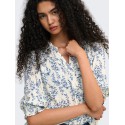 ONLY Raya bluse - Jet Stream / AMY FLOWER