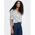 ONLY Raya bluse - Jet Stream / AMY FLOWER