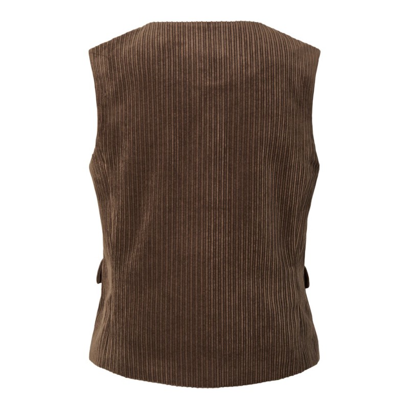 PIECES Audre vest - Wren