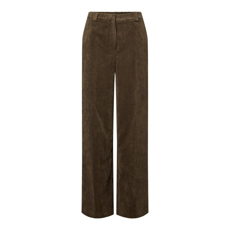 PIECES Audre high waist bukser - Wren