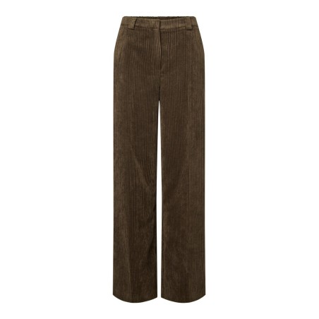 PIECES Audre high waist bukser - Wren