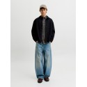 JACK & JONES Carter check langærmet skjorte - Black