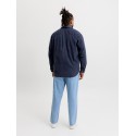 JACK & JONES PLUS Field langærmet skjorte - Navy Blazer