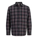 JACK & JONES Blane langærmet skjorte - Black