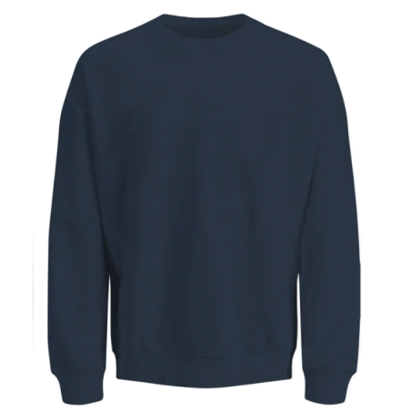 JJ REBEL Crest Sweatshirt - Navy Blazer
