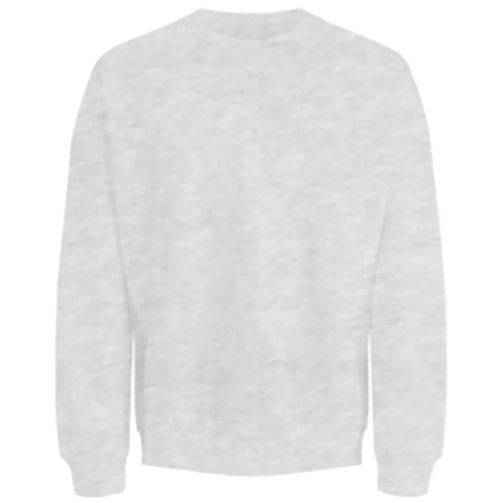 JJ REBEL Crest Sweatshirt - Light Grey Melange