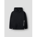 NAME IT KIDS Nestor langærmet sweatshirt - Black Beauty
