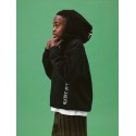 NAME IT KIDS Nestor langærmet sweatshirt - Black Beauty
