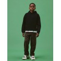 NAME IT KIDS Nestor langærmet sweatshirt - Black Beauty