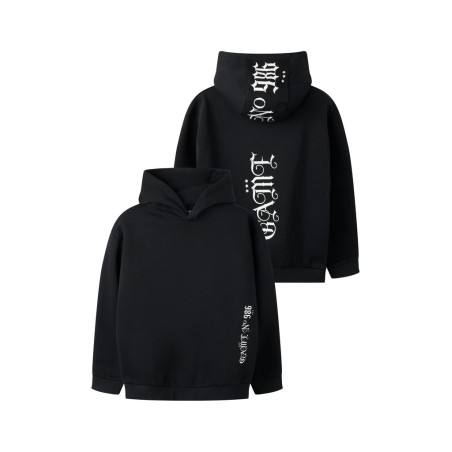 NAME IT KIDS Nestor langærmet sweatshirt - Black Beauty