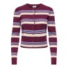 JDY Emmie langærmet strikcardigan - Windsor Wine