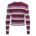 JDY Emmie langærmet strikcardigan - Windsor Wine