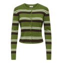 JDY Emmie langærmet strikcardigan - Cedar Green